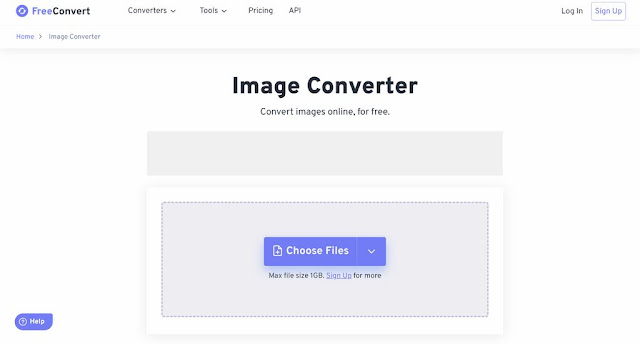 Freeconvert онлайн конвертор на снимки