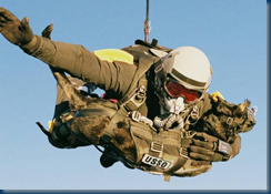 Forsythe and Cara Parachuting