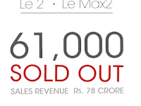 LeEco hits new online sales record of ₹ 78 Crore with Le 2 & Le Max2