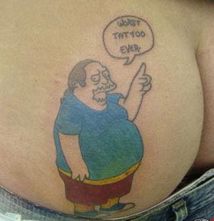 Simpsons Tattoo Design Picture Gallery - Simpsons Tattoo Ideas