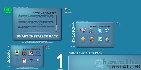 Smart Installer Pack : installer plusieurs logiciels en une seule opération