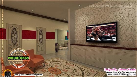 TV room interior