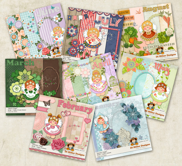 January thru August Angel Kits