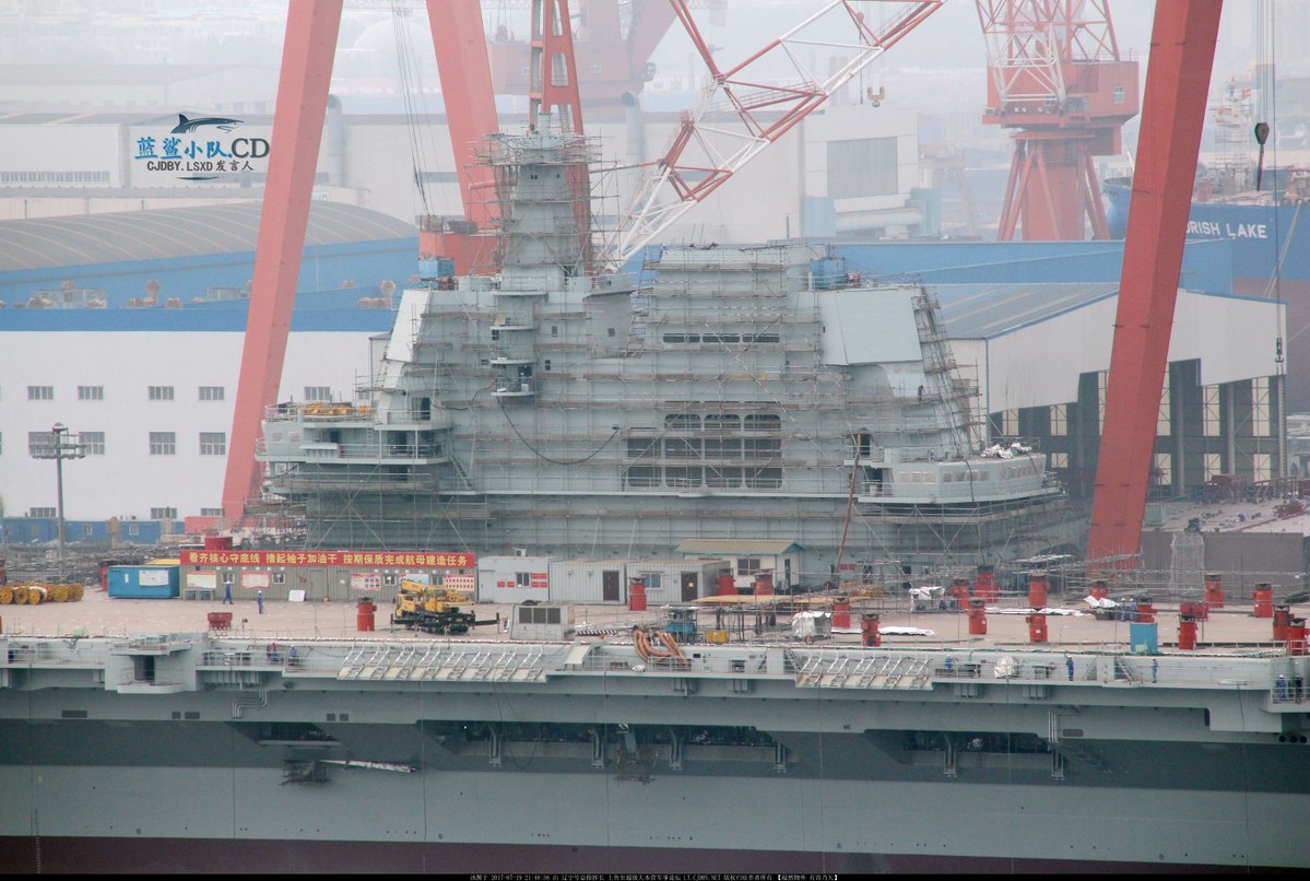 Asian Defence News: Latest photos of China's new aircraft carrier