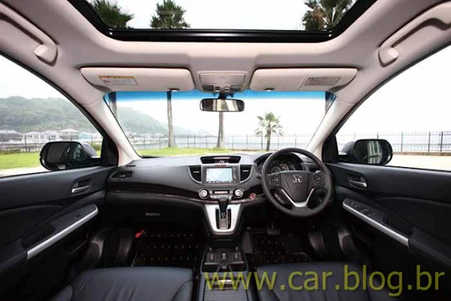 Novo Honda CR-2012 - interior