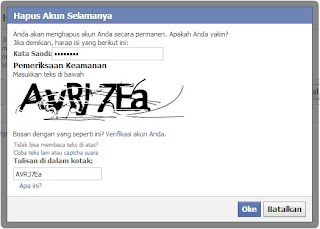 Menghapus Akun Facebook