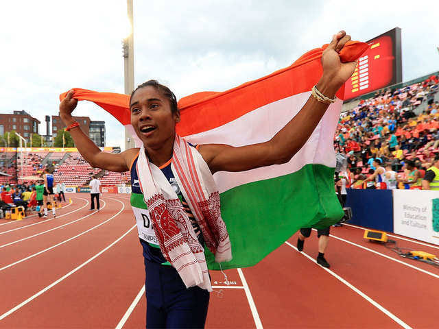 Athlete Hima Das