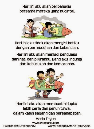 MOTIVASI dan INSPIRASI MARIO TEGUH  WWW.REDMARIO.COM 