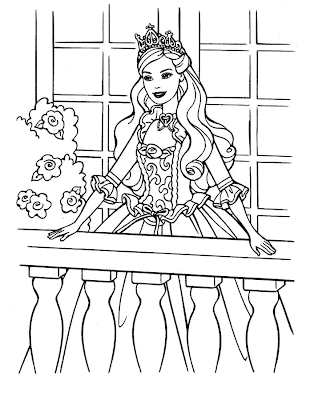 Barbie Coloring Pages