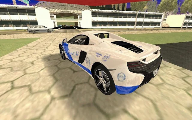 GTA San Andreas McLaren 650S Spyder Algeria Police v1.0 Mod Free Download