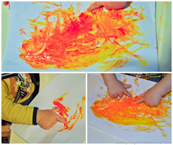 yellow painting