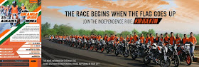 Noida Diary: KTM Orange Independence Ride