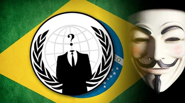 Copa das Copas:Hackers do Anonymous atacam sites do Governo brasileiro