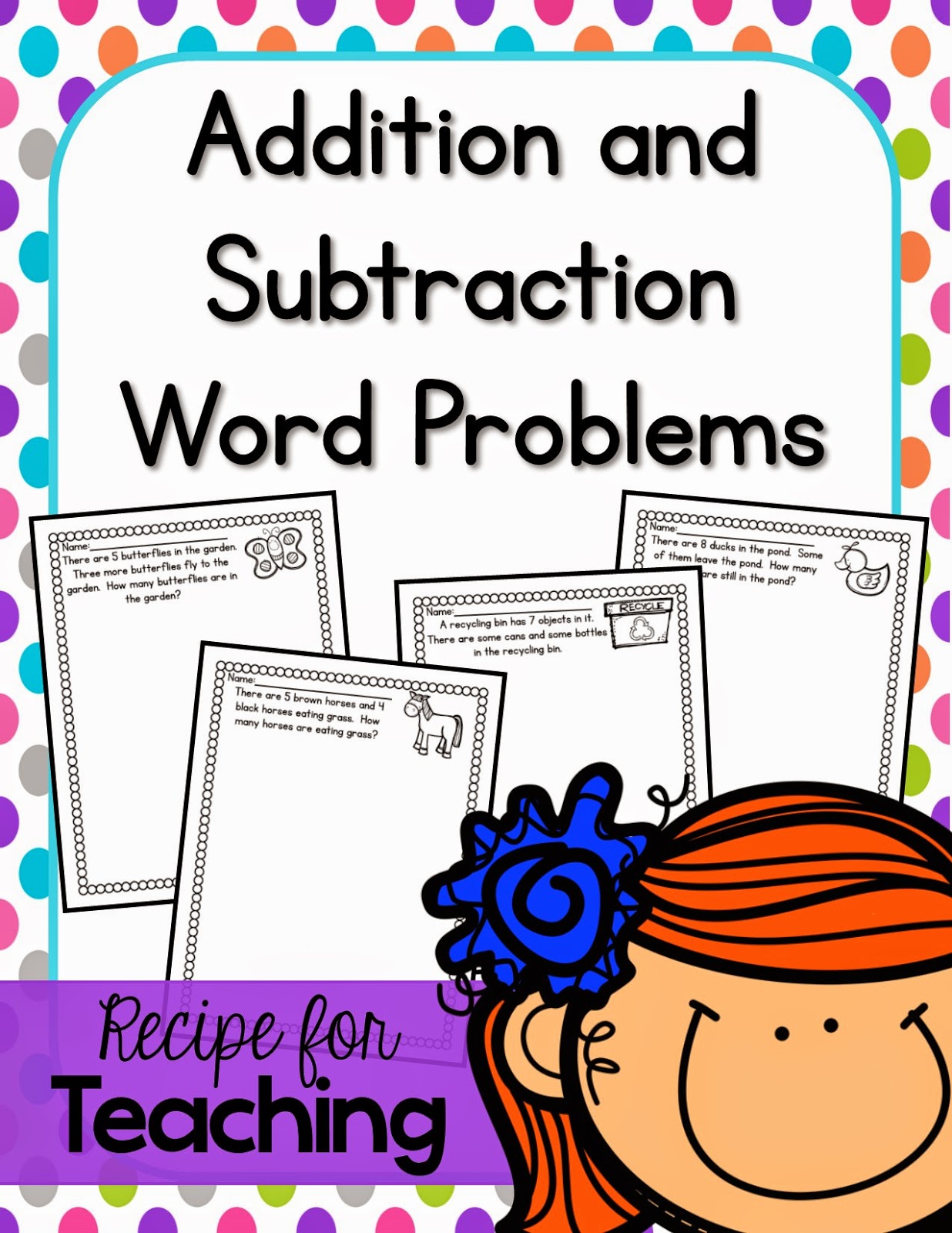 https://www.teacherspayteachers.com/Product/Word-Problems-1821429