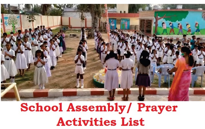 Day Wise School Assembly Activities List in AP Primary Schools for 2023-24 Academic Year
