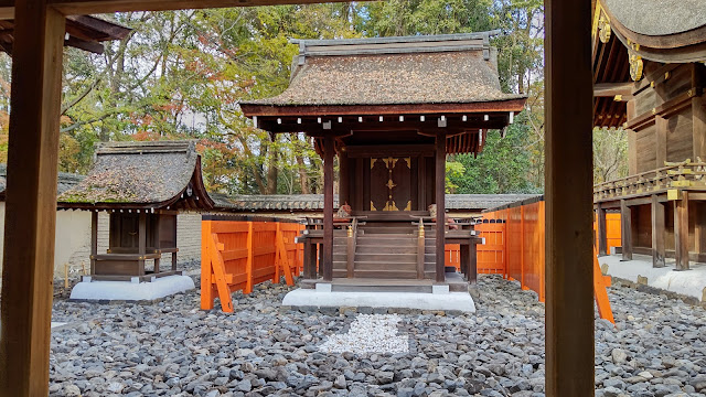 河合神社 美容 紅葉 京都