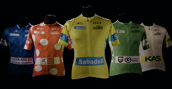 La Itzulia presenta los maillots para la edición de 2021