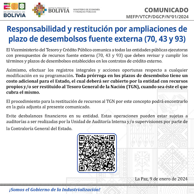 Responsabilidad y restitución por ampliaciones de plazo