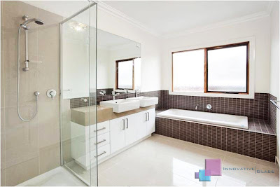 Frameless Shower Screens in Melbourne - Innovative-Glass.com.au