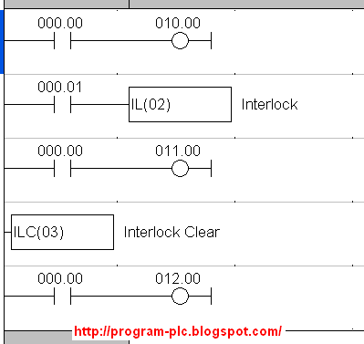 Example IL ILC Ladder PLC Omron