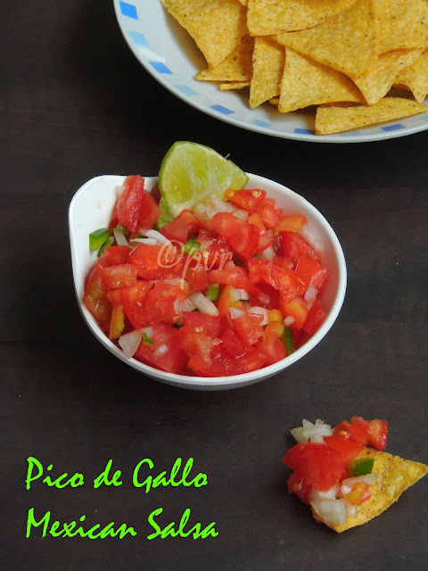 Pico de gallo, Mexican salsa