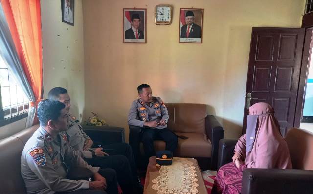 Kapolsek Madat Polres Aceh Timur Sambang ke SMPN 1 Madat, Ini Yang Disampaikan