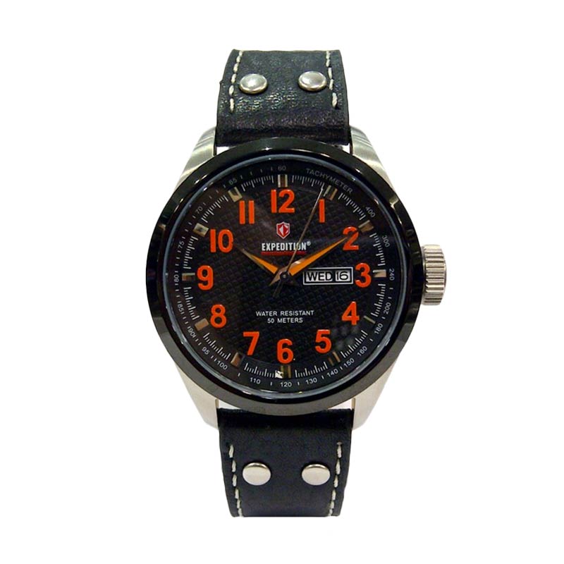 Shelly Shop: Jam Tangan Expedition Chronograph 6320 Black 