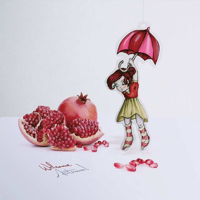 Adoráveis e vividas ilustrações de Cinzia Bolognesi