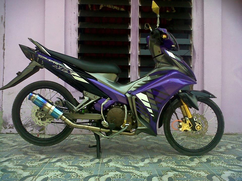 modifikasi jupiter mx velg ruji  tahun ini