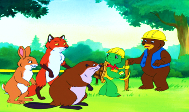 Franklin, serie animada, 1997