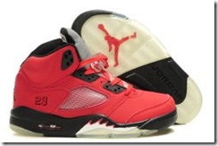 women's air jordan 5 white red black boots