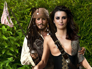 Penelope Cruz nude on Pirates of the Caribbean uncensored version cover UHQ