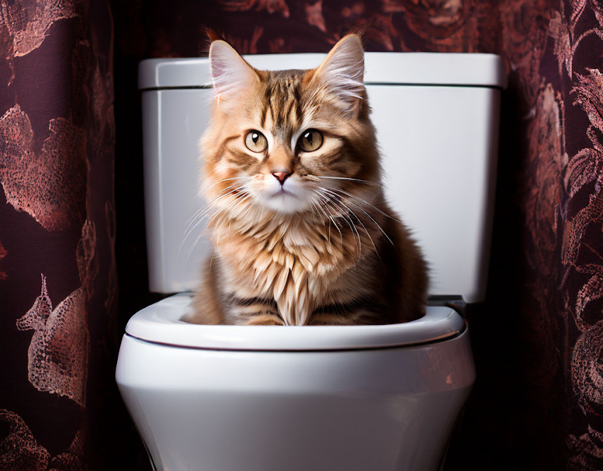 How to Teach a Cat to Use the Toilet