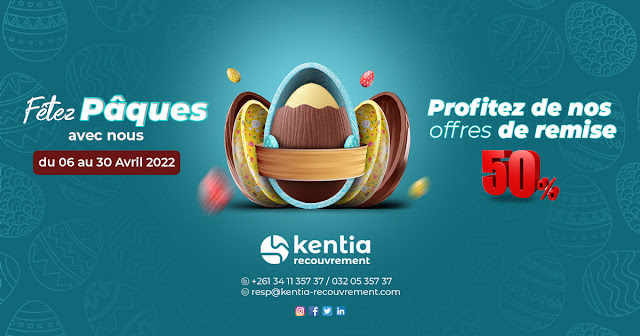 Cassez les œufs et recevez vos cadeaux de Pâques chez kentia recouvrement !!!!