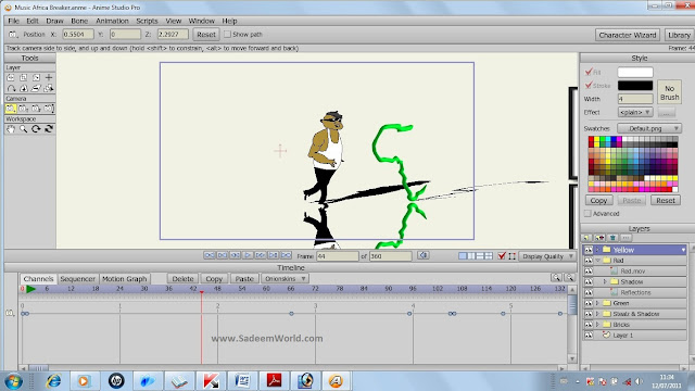 How to Create my own animation cartoon file on Windows