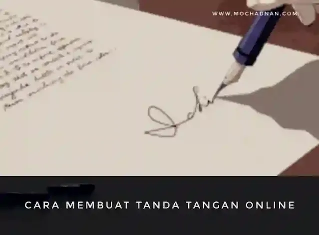 Cara Membuat Tanda Tangan Online Menggunakan Photoshop