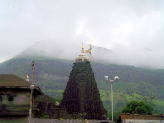 The Scenic beauty of Trimbakeshwar Temple