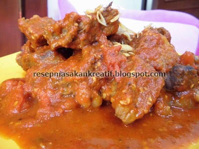 RESEP RICA RICA DAGING SAPI BUMBU PEDAS - Aneka Resep 