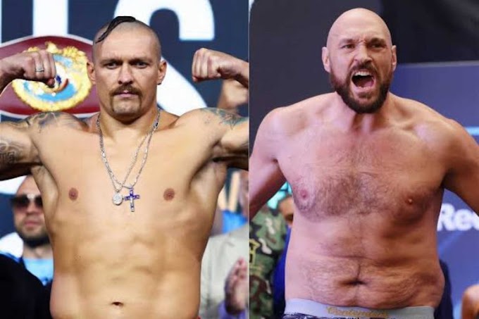 Fury to fight Usyk for undisputed heavyweight title