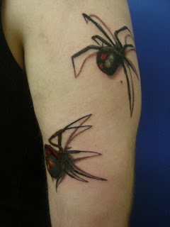 3D Spider Tattoo Designs