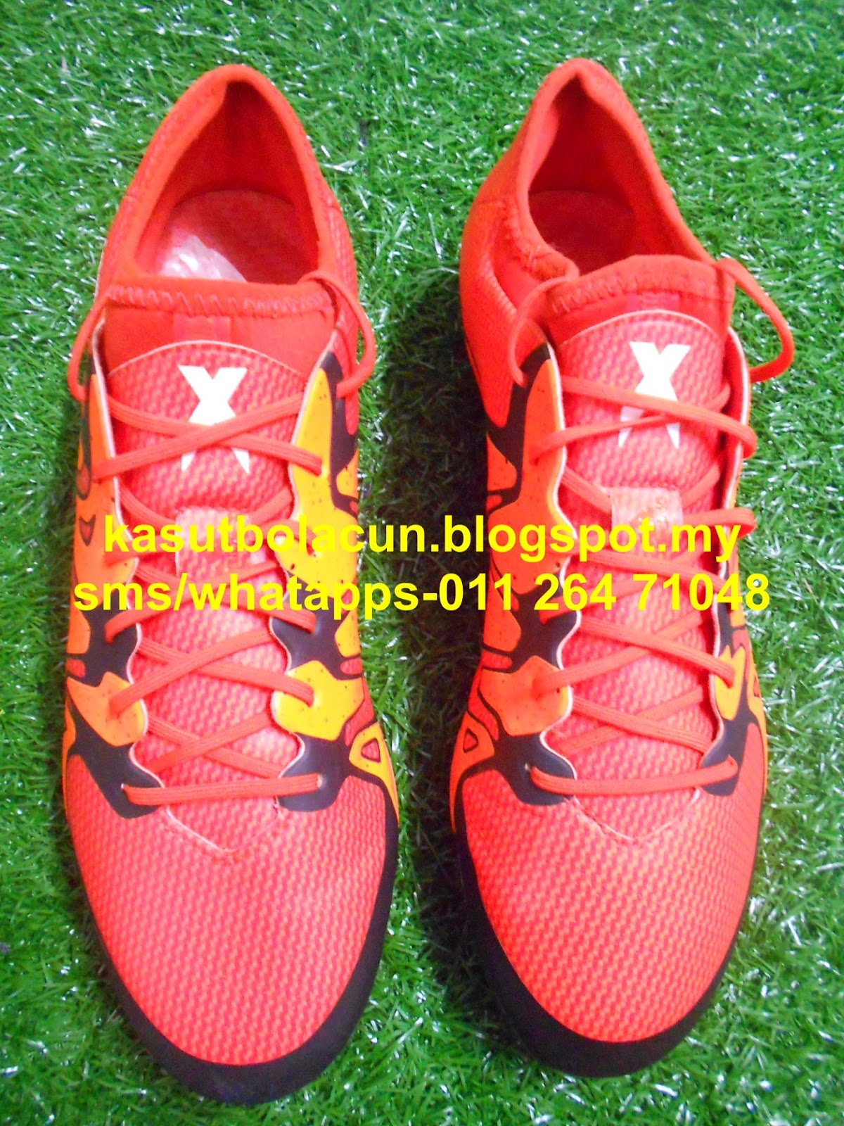  Kasut  Bola  Cun Nice Football Boots Adidas X 15 1 SG