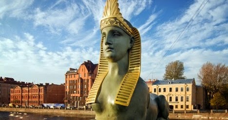 Kisah Sphinx di Saint Petersburg  ASAL USUL DAN SEJARAH