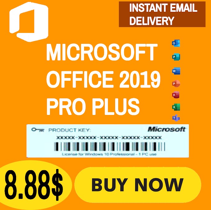 Office 2019 Pro Plus Key Lifetime License Instant Delivery