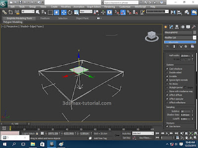 Membuat Cahaya Vray Light Interior