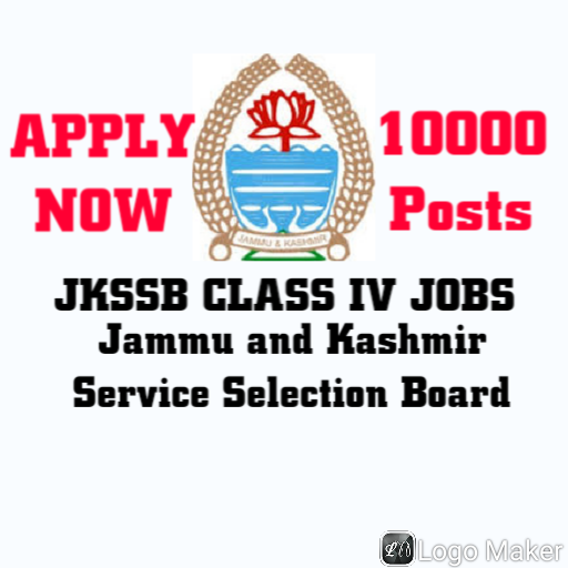 Jkssb official advertisement for 8575 class IV post.