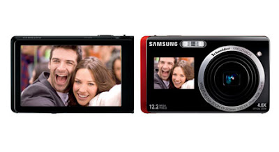 Samsung Digital Cameras with Dual Screen LCD