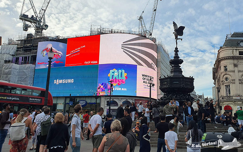 Piccadilly Circus.