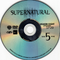 Label DVD Supernatural T8 - D1 a D6