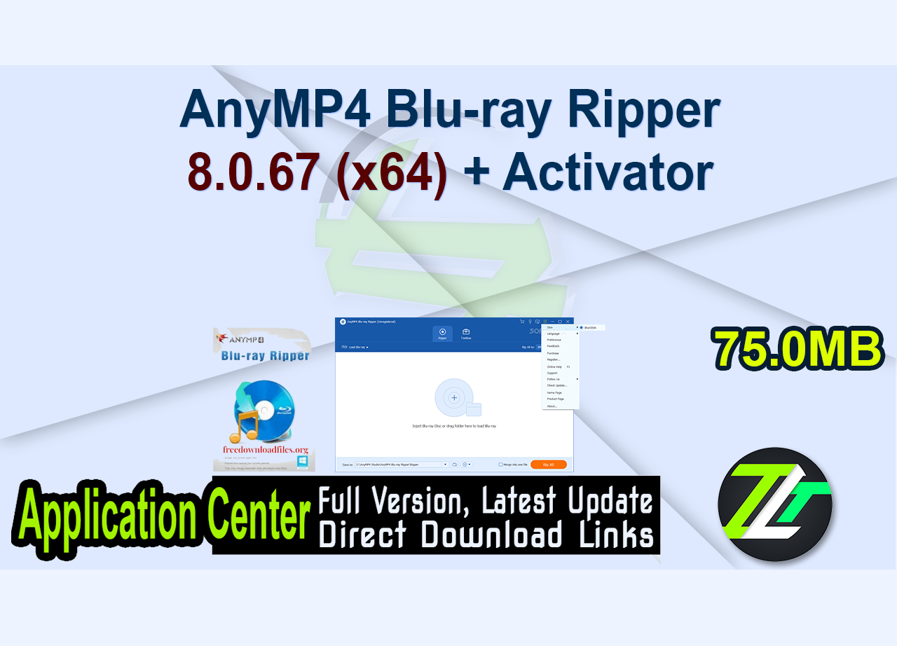 AnyMP4 Blu-ray Ripper 8.0.67 (x64) + Activator