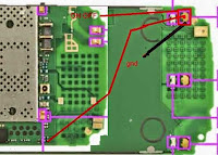Cara memperbaiki jalur on off  yang putus nokia C5 03